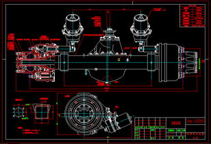 Autodesk技術(shù)交流區(qū) 深入探討汽車驅(qū)動橋總成圖紙的設(shè)計與應(yīng)用